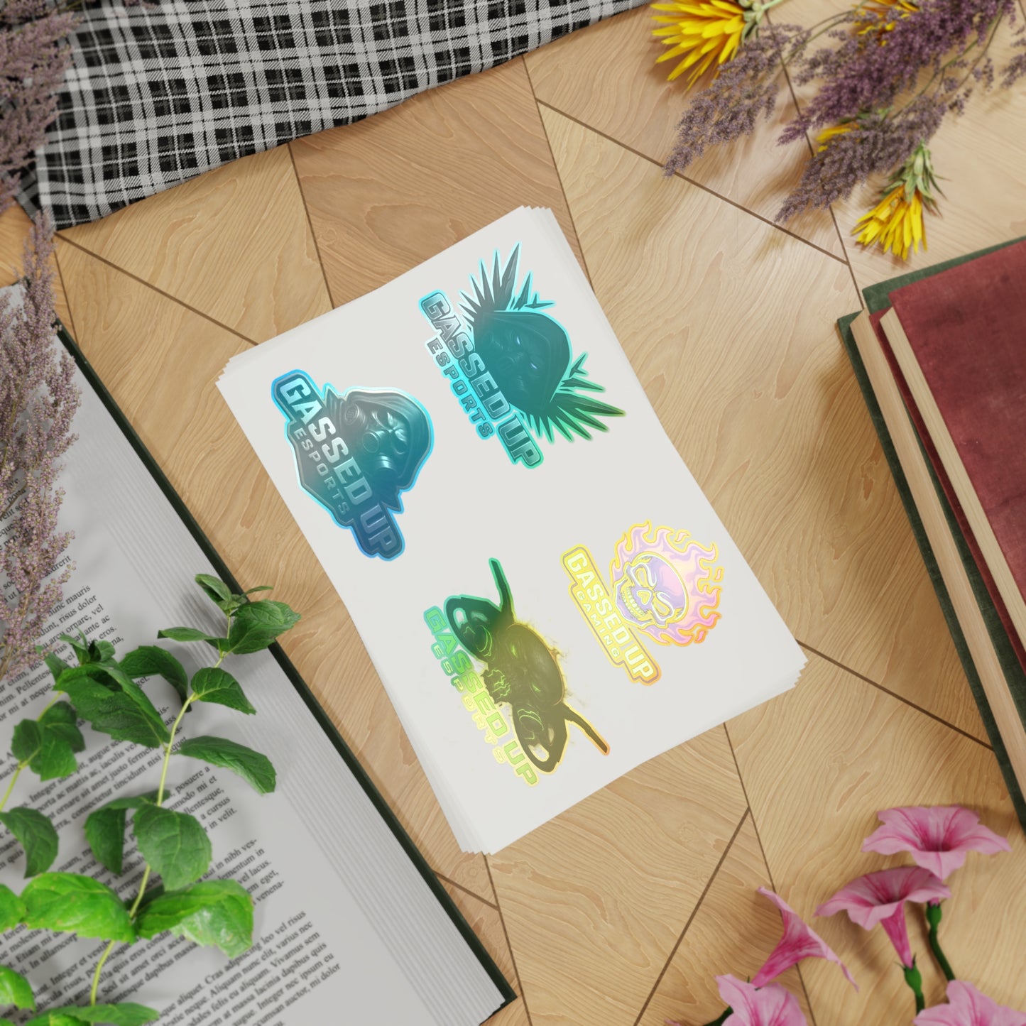 Gassed Up Sticker Sheet Bundle, 5pcs